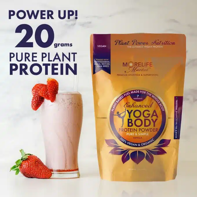 morelife market yoga body protein powder