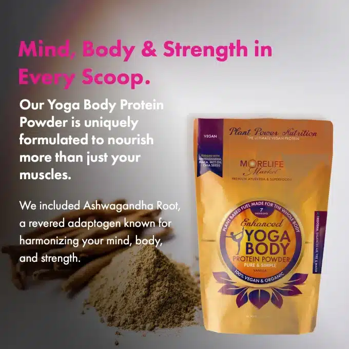 morelife market yoga body protein powder