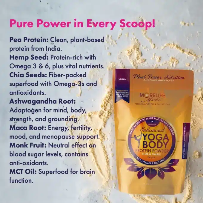morelife market yoga body protein powder