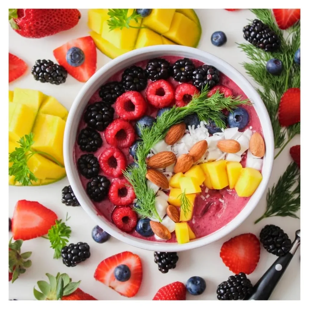 bowl of superfoods