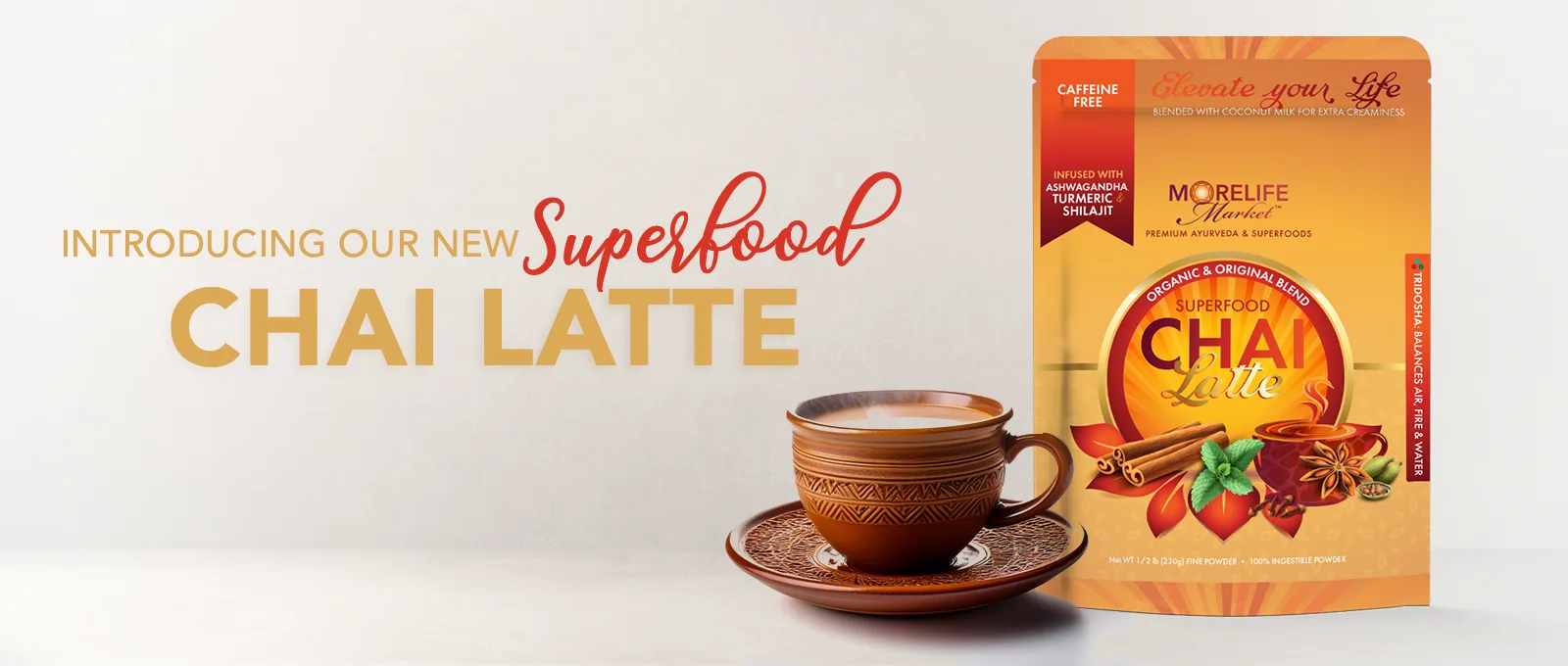 Superfood Chai Latte by MoreLife Market