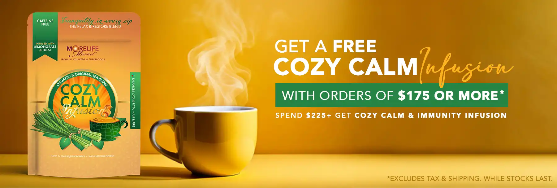 MoreLife Market - Free Cozy Calm with Orders of $175+